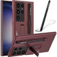 Buy now NINKI Compatible Samsung Galaxy S24 Ultra 5G Case with Kickstand & S Pen (Slot),Hard Protective Cover for Galaxy S24 Ultra Thin Case Stand,Phone Case for Galaxy S24 Ultra Case with S Pen Holder Green Samsung Galaxy S24 Ultra Case Wine Red at indiglob india