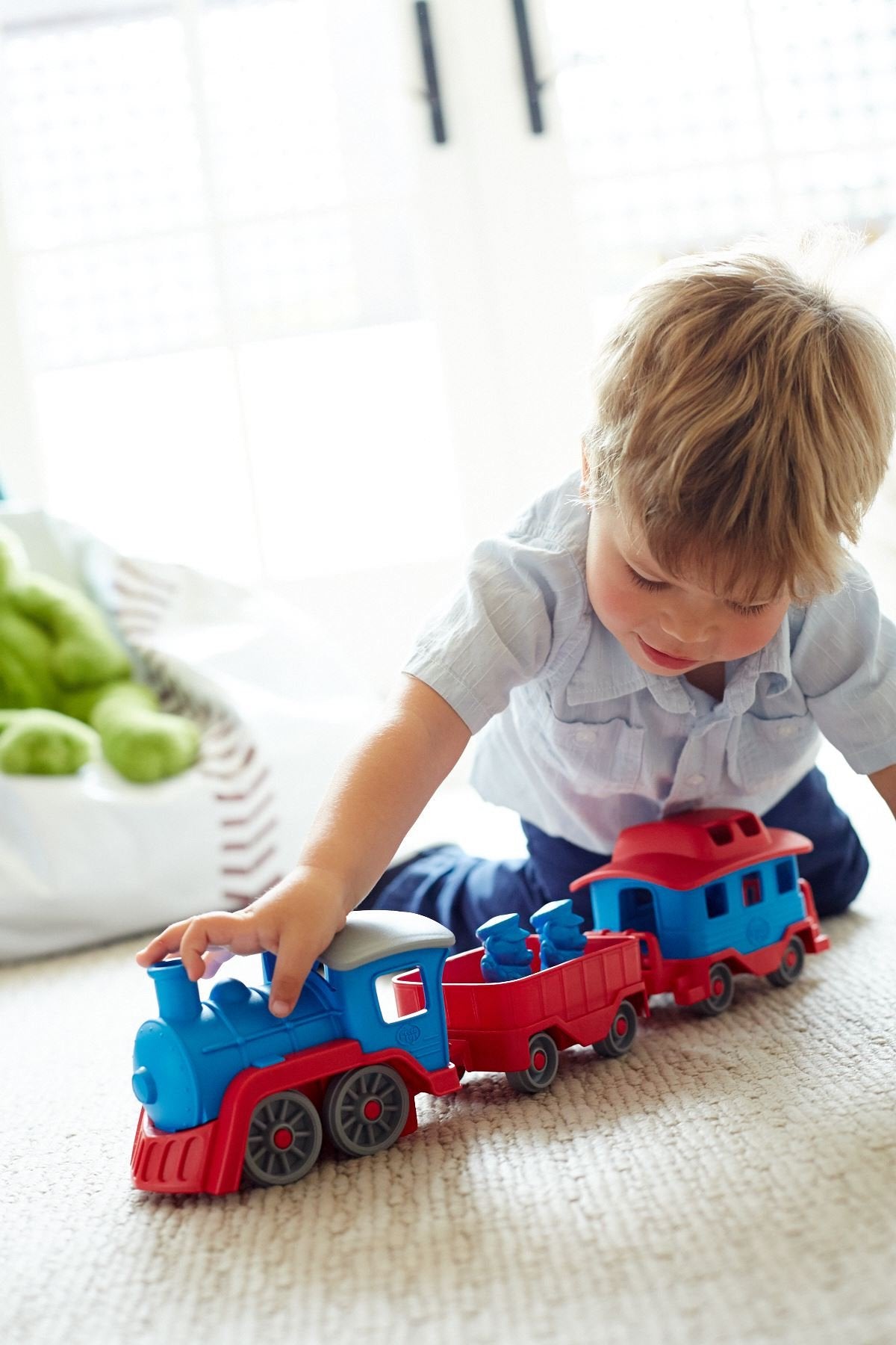 Buy now Green Toys Train - Blue at indiglob india