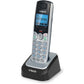 Buy now VTech Accessory Handset for DS6151 Series with 2-Line Cordless Phone, Suitable for Small Business or Home, Answering System, Expandable up to 12 Handsets, Intercom, Conference | DS6101 (Black/Silver) at indiglob india