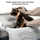 PetFusion Multipurpose Pet Grooming Gloves Great for Trips to Vet and Bathing, Puncture, Scratch & Water Resistant
