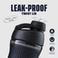 BlenderBottle SportMixer Shaker Bottle Perfect for Protein Shakes and Pre Workout, 28-Ounce, Navy - My Store