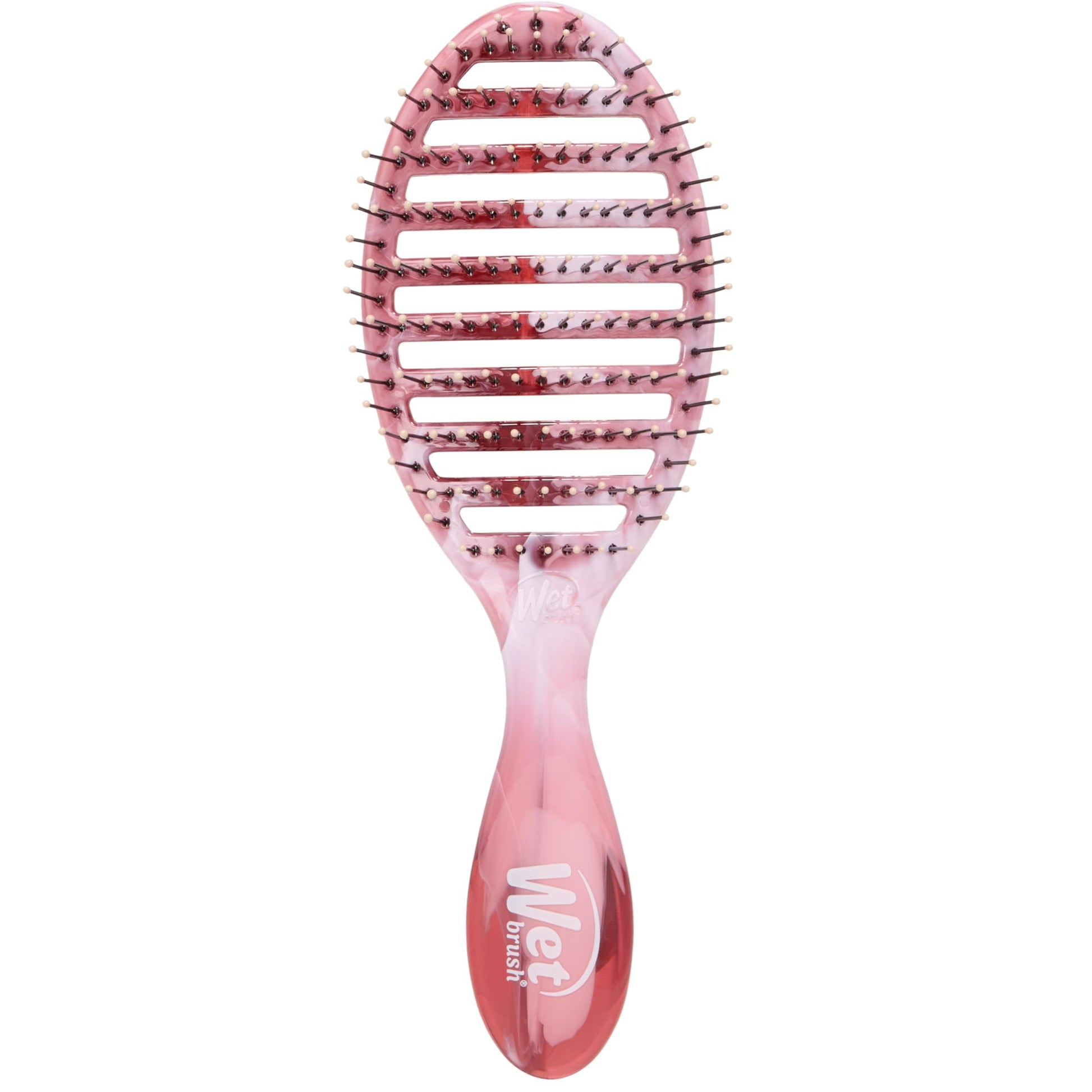 Buy now Wet Brush Speed Dry Hair Brush - Stripes (Color Wash) - Vented Design and Ultra Soft HeatFlex Bristles Are Blow Dry Safe With Ergonomic Handle Manages Tangle and Uncontrollable Hair - Pain-Free at indiglob india