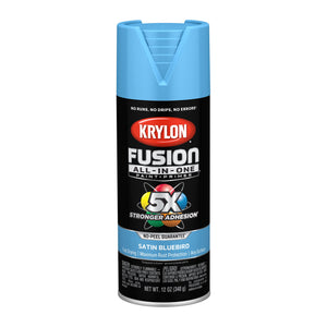 Buy now Krylon K02941007 Fusion All-In-One, Satin, Bluebird, 12 oz. at indiglob india
