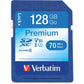 Verbatim 96171 4GB Premium SDHC Memory Card, UHS-I U1 Class 10, Blue