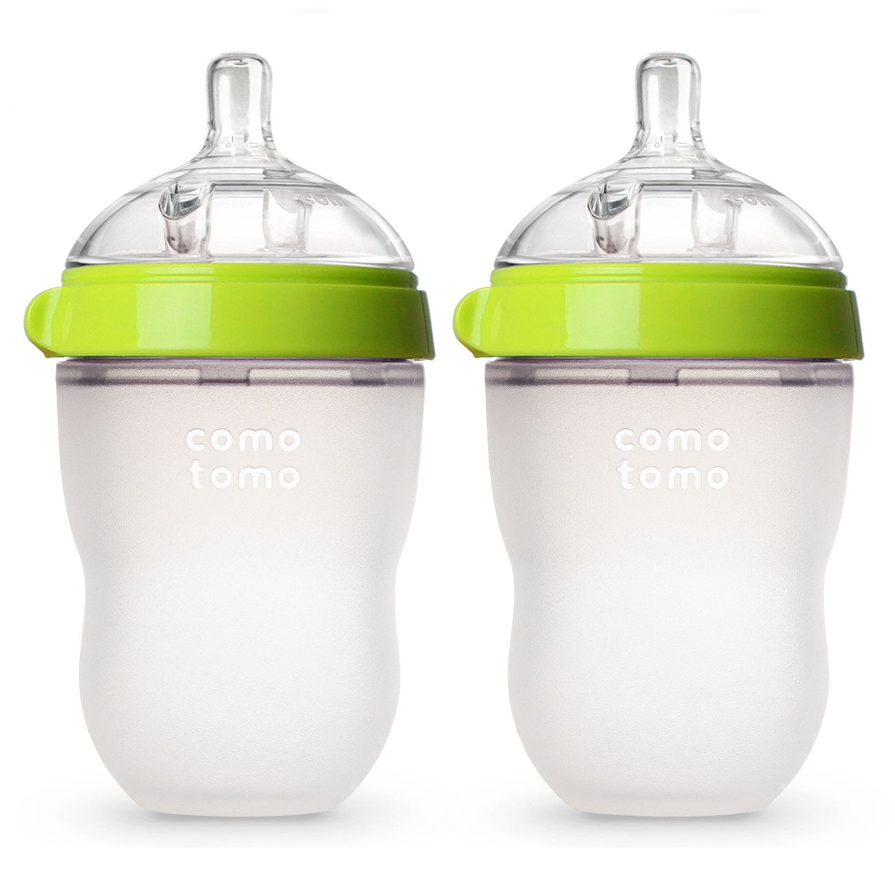 Buy now Comotomo Baby Bottle Single Pack, Pink, 8oz Green 8 Ounce (Pack of 2) at indiglob india