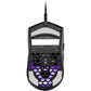 Cooler Master MM711 RGB-LED Lightweight 60g Wired Gaming Mouse - 16000 DPI Optical Sensor, 20 Million Click Omron Switches, Smooth Glide PTFE Feet, and Ambidextrous Honeycomb Shell - Matte Black