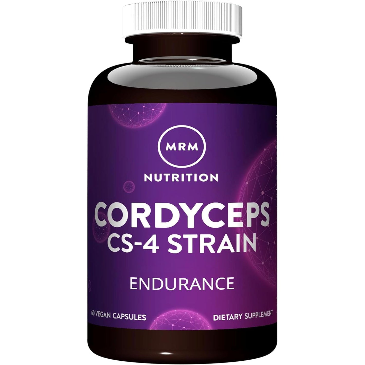 MRM Nutrition Cordyceps | CS-4 Strain | Endurance | Adaptogens | Mushrooms | Energy + Endurance | Vegan | 60 Servings