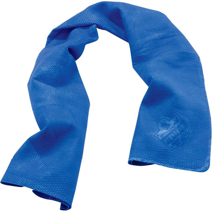 Ergodyne Chill-Its 6602 Evaporative Cooling Towel, Blue 13 inches x 29.5 inches