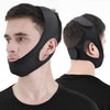 Chin Straps for Snoring, Anti Snoring Chin Strap Devices, Vosaro Jaw Strap for Sleeping with Men Women Closer, Soft Adjustable and Breathable for User Keep Closed While Sleeping for Snorers - Black