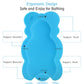 Baby Bath Cushion Infant Sponge Mat, Toddler & Newborn Bath Pad - Blue