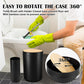 iMucci 9Pcs Black Bathroom Accessories Set with Trash Can Bathroom Set Black Bathroom Accessories Bathroom Decor