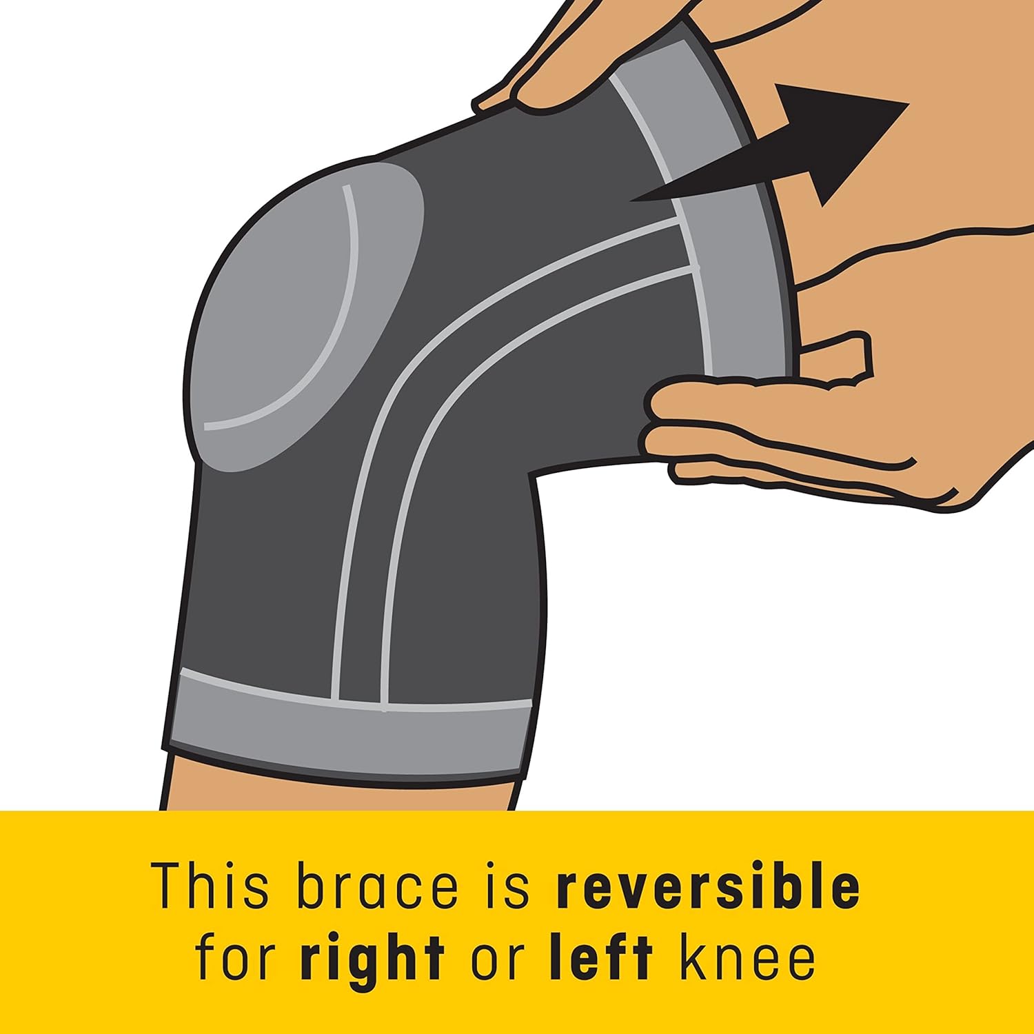 Buy now FUTURO Ultra Performance Knee Stabilizer, Ideal for Sprains, Strains, and General Support, Medium at indiglob india