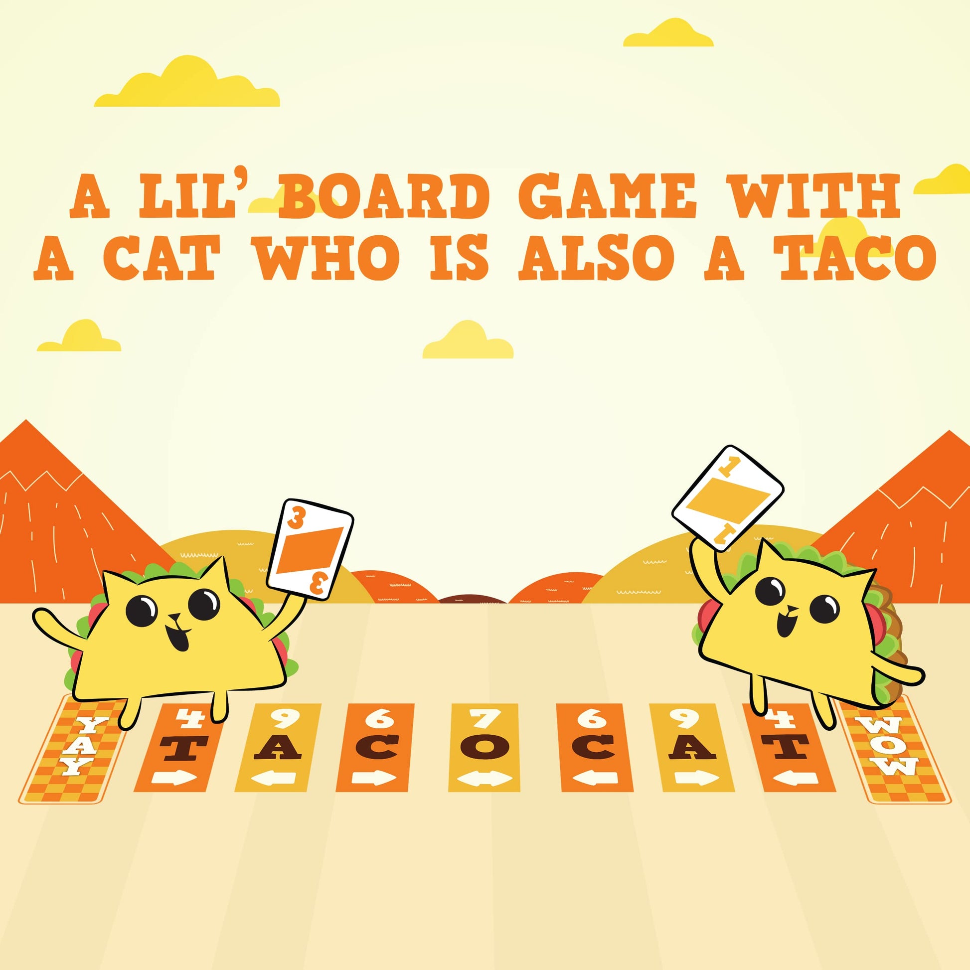 Buy now Exploding Kittens Tacocat Spelled Backwards 2 Players - Ages 7+ - 15 Minutes to Play - Clever Family Board Game - Couples Game, Family Game Night, Kid and Adult Board Game at indiglob india
