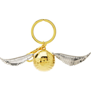 Monogram International Harry Potter Pewter Key Ring: Golden Snitch