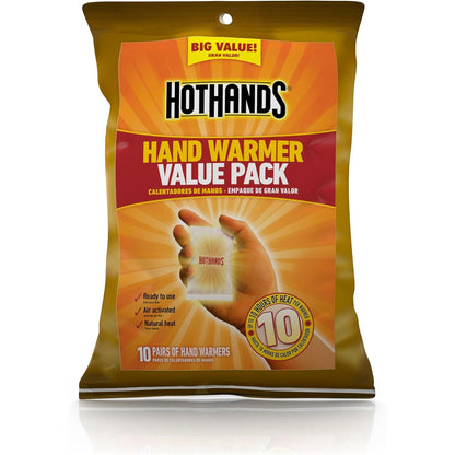 HotHands Hand Warmer Value Pack, 10 Count (Pack of 1)