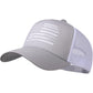 Baseball Cap, American Flag Trucker Hat for Men Women, Breathable Adjustable Fit Outdoor Mesh Snapback Hats