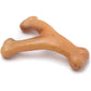 Benebone Wishbone Durable Dog Chew Toy for Aggressive Chewers, Real Bacon, Made in USA, Medium