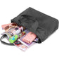 Buy now ZOOEASS Women Fashion Large Tote Shoulder Handbag Waterproof Tote Bag Multi-function Nylon Travel Shoulder(Grey) at indiglob india