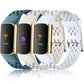 Buy now Maledan Compatible with Fitbit Charge 5/ Fitbit Charge 6 Bands Women Men, Breathable Sport Band Soft Waterproof Replacement Wristbands Strap for Fitbit Charge 5/ Charge 6 Advanced Fitness Tracker at indiglob india