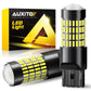 Buy now AUXITO 194 LED Light Bulb 6000K White 168 2825 W5W T10 Wedge 24-SMD 3014 Chipsets LED Replacement Light Kit Error Free for Car Interior Dome Map Door License Marker Lights, Pack of 10 at indiglob india