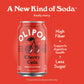 Buy now OLIPOP Prebiotic Soda Pop, Cherry Cola, Prebiotics, Botanicals, Plant Fiber, 12 fl oz (4 Cans) at indiglob india