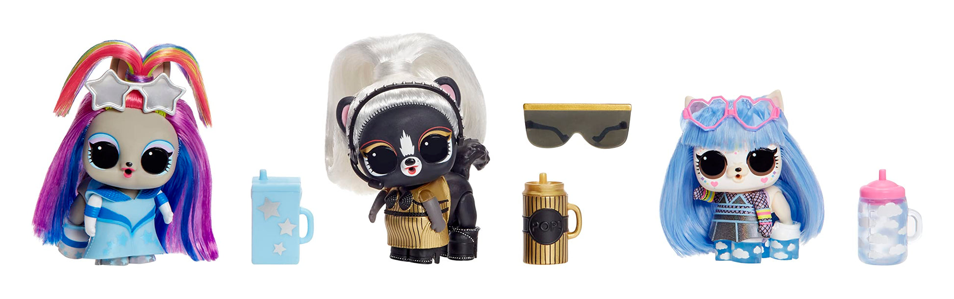 Buy now L.O.L. Surprise! Hair Pets with 10 Surprises- Collectible Pet with Real Hair, Including Music Themed Accessories, Holiday Toy, Great Gift for Kids Girls Boys Ages 4, 5, 6+ Years Old - Assorted Toy at indiglob india