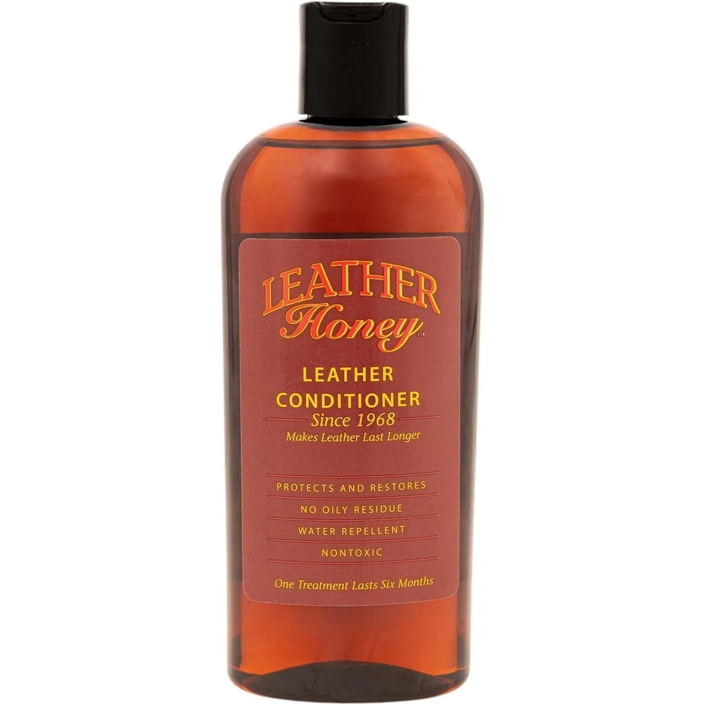 Leather Honey Leather Conditioner, Since 1968. for All Leather Items Including Auto, Furniture, Shoes, Purses and Tack. Non-Toxic and Made in The USA / 8 Fl Oz (Pack of 1)