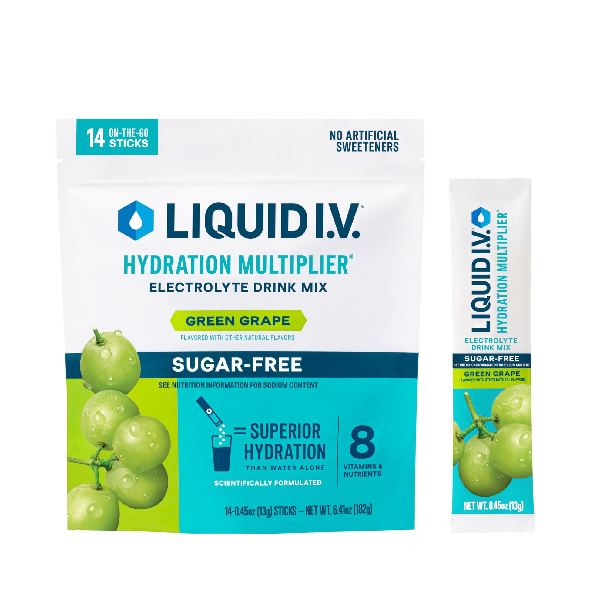 Buy now Liquid I.V.® Hydration Multiplier Sugar-Free - Raspberry Lemonade | Electrolyte Powder Drink Mix | 1 Pack (14 Servings) at indiglob india