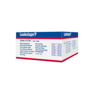 Leukotape P Adhesive Strapping Tape – for Sports Injuries, Strains and Sprains - 1.5 in x 15 yds, Tan, (1 Roll)