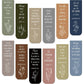 Zonon 48 Pcs Bible Verse Magnetic Bookmarks, Inspirational Scripture Christian Book Markers Religious Motivational Encouragement Flower Page Clips Presents for School Supplies(Stylish Style)