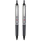 Pilot Precise V5 RT Refillable & Retractable Rollerball Pens, Extra Fine Point Pens 0.5 mm, Black, Pack of 2 - Ideal for School, Journaling & Office Writing