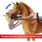 Sunny Days Entertainment | Quarter Horse with Moveable Head, Realistic Sound and 14 Grooming Accessories | Blue Ribbon Champions Deluxe Toy Horses