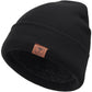 OZERO Winter Beanie Daily Hat - Thermal Polar Fleece Ski Stocking Skull Cap for Men and Women