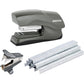 Bostitch Office Heavy Duty Stapler, 40 Sheet Capacity, No Jam, Half Strip, Fits into the Palm of Your Hand, For Classroom, Office or Desk, Black