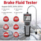 Brake Fluid Tester, High Precision Car Brake Fluid Detector, Hydraulic Fluid/Liquid/Oil Moisture Analyzer with LCD Screen Audible Alarm DOT3 DOT4 DOT5.1 Tester,Automotive Replacement Level Sensors