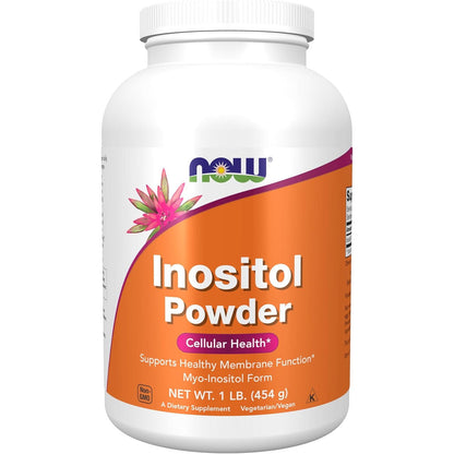 NOW Foods Supplements, Inositol Powder, Neurotransmitter Signaling*, Cellular Health*, 1-Pound