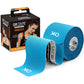 OK TAPE Kinesiology Tape 10 inches Precut, 20 Strips, Cotton Elastic Athletic Tape Latex Free, 2in x 16ft, Black