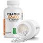 Buy now Bronson Vitamin K2 (MK7) with D3 Supplement Non-GMO Formula 5000 IU Vitamin D3 & 90 mcg K2 MK-7 Easy to Swallow D & K Complex, 250 Capsules at indiglob india