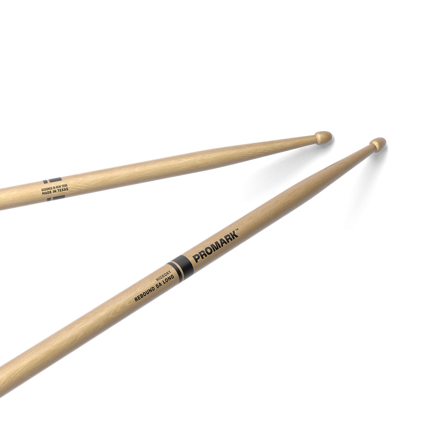 Buy now ProMark Rebound 5A Long Hickory Drumsticks, Acorn Wood Tip, 1 Pair at indiglob india