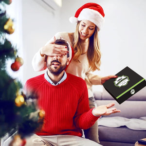 Beard Kit for Men with Beard Wash, Beard Conditioner, Beard Oil, Beard Balm, Brush, Comb, Scissors, Storage Bag, Gifts for Men Dad Husband Boyfriend