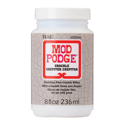 Buy now Mod Podge One-Step Crackle Medium, 8 fl oz Premium Acrylic Craft Sealer, Perfect for Easy to Apply DIY Arts and Crafts, CS25384 at indiglob india