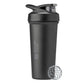 Buy now BlenderBottle Strada Shaker Cup Insulated Stainless Steel Water Bottle with Wire Whisk, 24-Ounce, Black Sleek Black at indiglob india