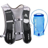 AONIJIE Hydration Vest Pack Backpack 5L Marathoner Running Race Hydration - Black and 1.5L Water Bladder