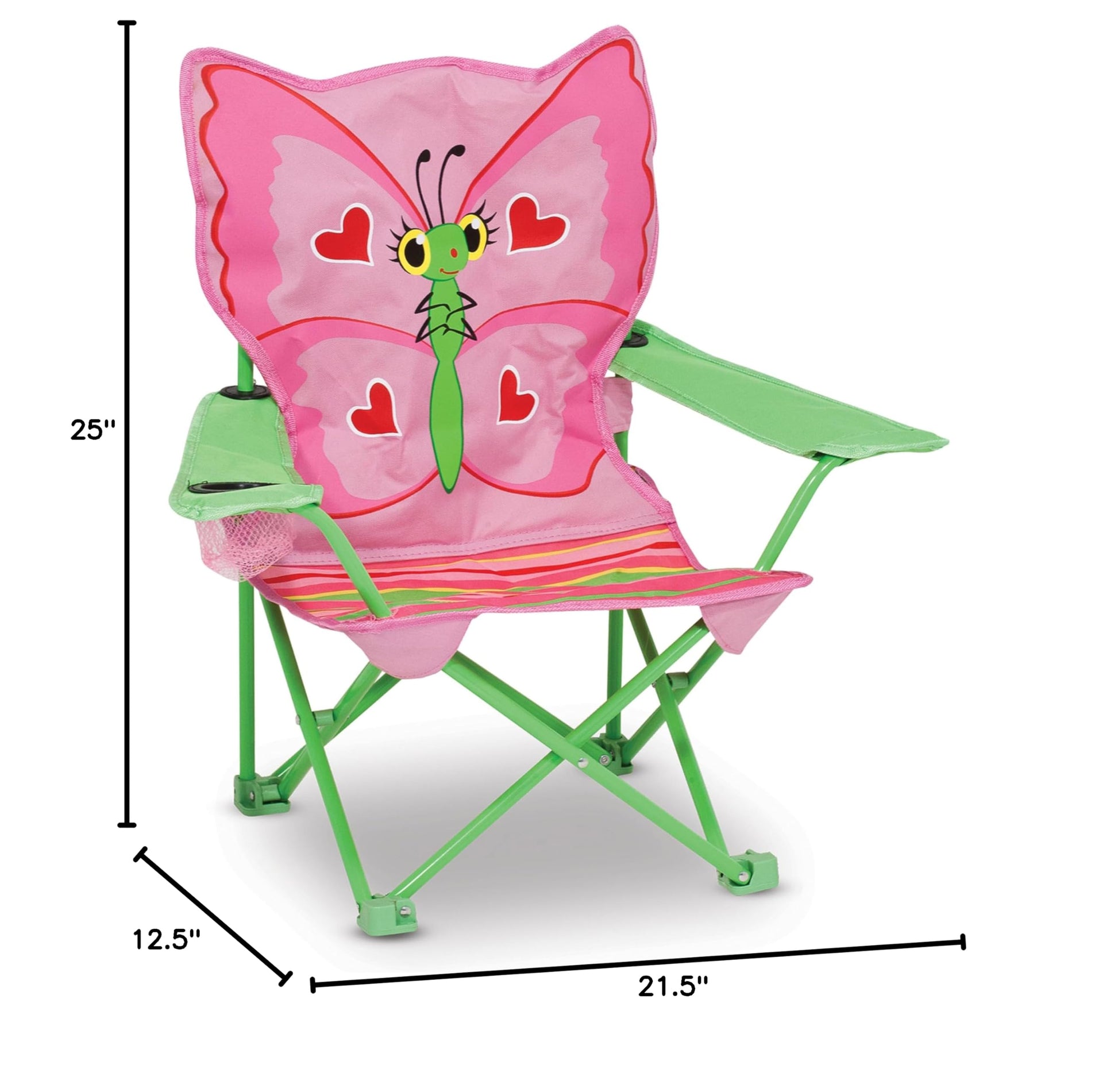Buy now Melissa & Doug Bella Butterfly Child's Outdoor Chair (Frustration-Free Packaging) at indiglob india