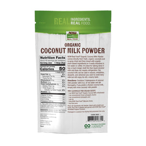 Buy now NOW Foods, Organic Coconut Milk Powder, Dairy Free/ Vegan, Just Add Water, 12-Ounce at indiglob india
