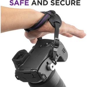Altura Photo Camera Hand Strap - Rapid Fire Secure Grip, Padded Wrist Straps for Photographers for DSLR and Mirrorless Cameras
