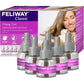 FELIWAY® Classic 3 x 30 Day Cat Calming Refills for Pheromone Diffuser, 3 x 48ml Value Pack - Helps Reduce Common Signs of Stress in Cats & Kittens, Enhanced Calming