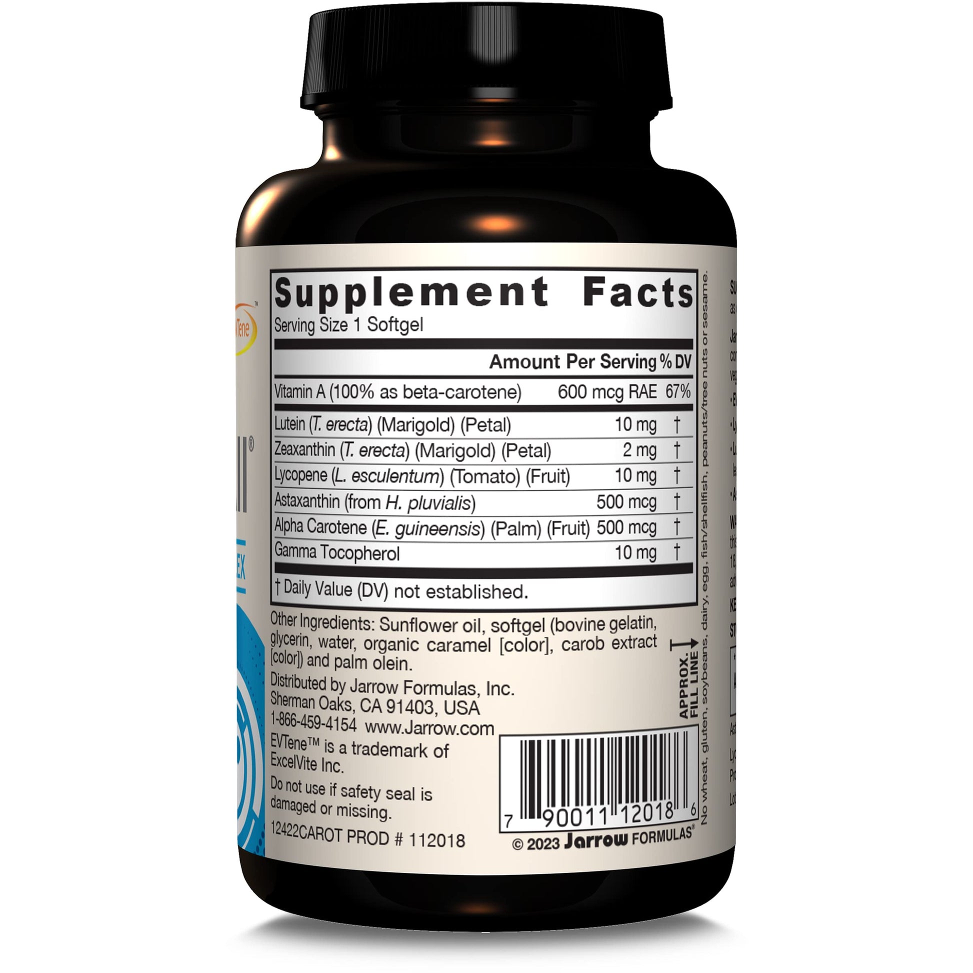 Buy now Jarrow Formulas® CarotenAll, Dietary Supplement, Antioxidant Support for Vision and Cardiovascular Health, 60 Softgels, Up to a 60 Day Supply at indiglob india