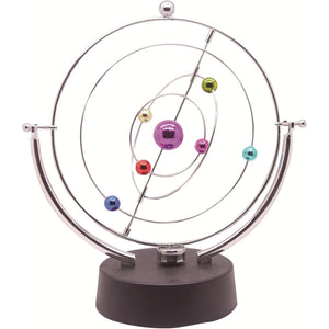 ScienceGeek Kinetic Art Asteroid - Electronic Perpetual Motion Desk Toy Home Decoration