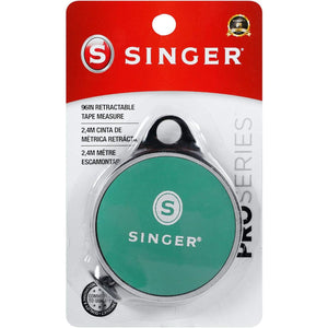 SINGER 50003 ProSeries Retractable Tape Measure, 98-Inch, Teal